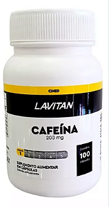 Lavitan cafeina com 100 capsulas