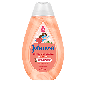Shampoo Para Bebê Johnsons Cachos Dos Sonhos 400ml