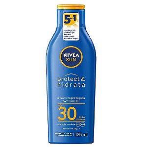 Protetor solar Nivea Sun Protect & Hidrata FPS30- 125 ml