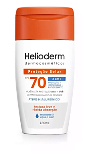 HELIODERM CORPO PROTETOR SOLA  FPS70 120ML