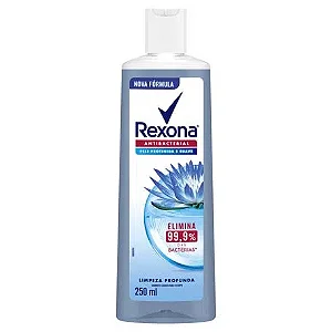 SABONETE LÍQUIDO REXONA ANTIBACTERIAL LIMPEZA PROFUNDA 250ML