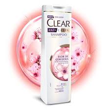 SHAMPOO ANTICASPA CLEAR FLOR DE CEREJEIRA COM 200ML