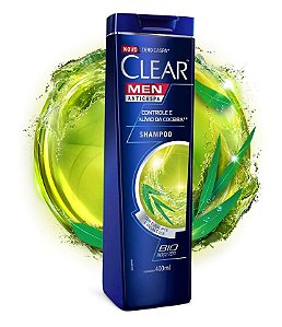 SHAMPOO CLEAR MEN CONTROLE E ALÍVIO DA COCEIRA 400ML