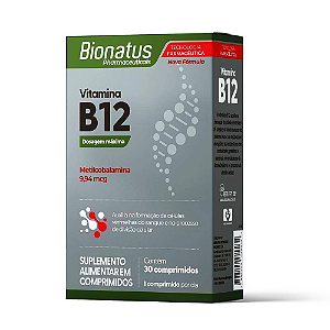 VITAMINA B12 30CPR BIONATUS