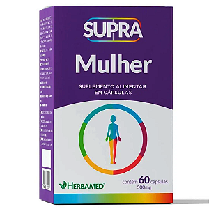 Supra Mulher Polivitaminico Herbamed 60 Cápsulas