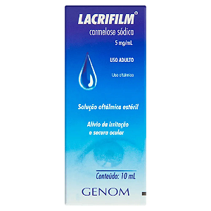 Colírio Lacrifilm Solução Oftámilca 10ml