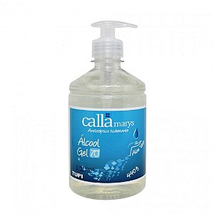 ALCOOL GEL TUPI CALLAMARYS 70º INPM 440G.,;