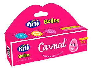 Hidratante Protetor Labial Carmed FINI Beijos Incolor 10g