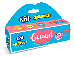 Hidratante Protetor Labial Carmed FINI Dentaduras Incolor 10g