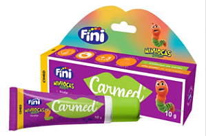 Hidratante Protetor Labial Carmed FINI Minhocas Incolor 10g