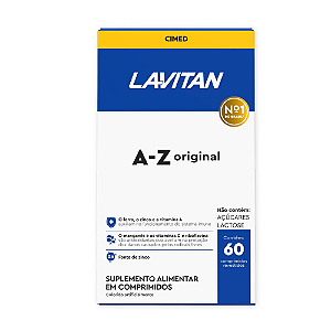 Lavitan A-z Original Suplemento Vitamínico 60 Comp