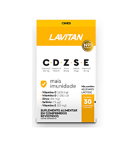 Lavitan Vitamina Mais Imunidade C-D-Z-S-E C/30Comp