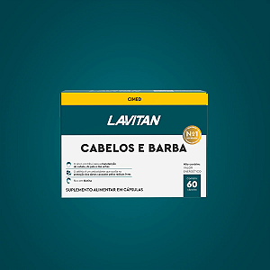 Lavitan Vitamina Cabelo e Barba 60 caps