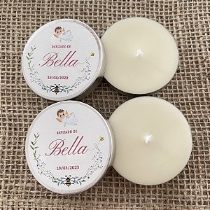 Mini Vela Latinha Personalizada 20G