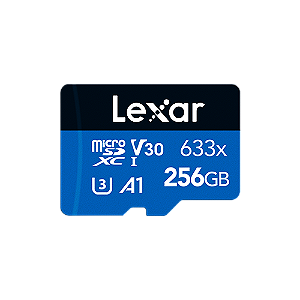 Cartão Micro SD Lexar 256GB