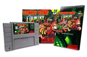 Cartucho Reprô Donkey Kong Country P/ Super Nintendo - Retro X