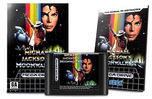 Cartucho Reprô Michael Jackson Moonwalker P/ Mega Drive - Retro X