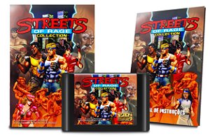 Cartucho Reprô Streets of Rage Collection P/ Mega Drive - Retro X