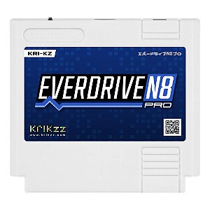 Everdrive N8 Pro - Versão Famicom - Branco
