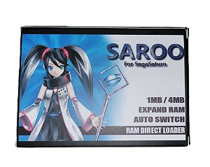 Saroo ODE P/ Sega Saturn C/ Micro SD 128GB - Placa KK
