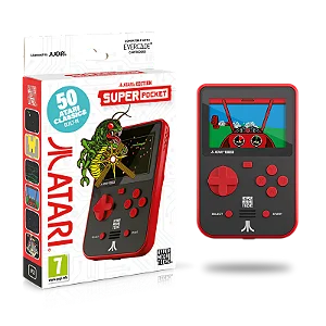 Console Portátil Super Pocket - Edição Atari