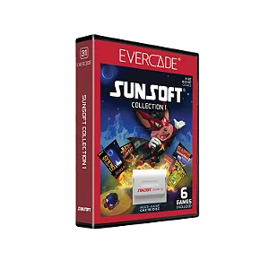 Cartucho Evercade Sunsoft Collection 1