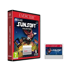 Cartucho Evercade Sunsoft Collection 1