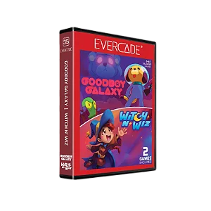 Cartucho Evercade Goodboy Galaxy / Witch n’ Wiz