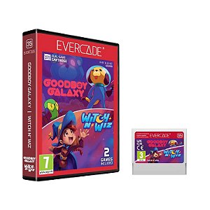 Cartucho Evercade Goodboy Galaxy / Witch N’ Wiz