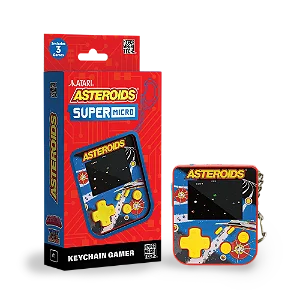 Console Portátil (Chaveiro) Super Micro - Asteroids (Atari)