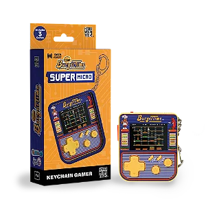 Console Portátil (Chaveiro) Super Micro - Burguer Time (Data East)