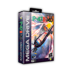 Cartucho P/ Mega Drive P-47II (Big Uncle Games)
