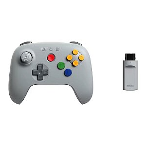 Controle Sem Fio 8BitDo N64 2.4Ghz