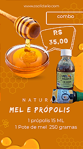 Combo: Mel e Própolis