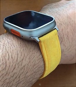 Alvelo Concept | Alcantara®  - Apple Watch Ultra (Yellow)