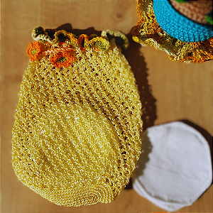 Kit - Discos demaquilantes retornáveis Luminimall (Amarelo)