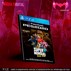Efootball PES 2020 + Morcegopatch MUNDIAL  - PS4