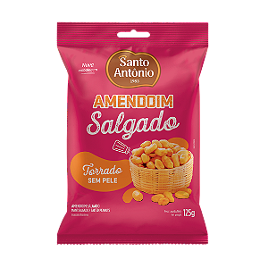 AMENDOIM SALGADO PCT 125G