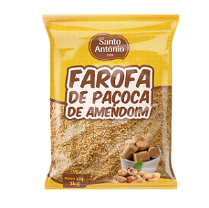 FAROFA PAÇOCA DE AMENDOIM PCT 1KG