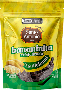 BANANINHA CRISTALIZADA TRADICIONAL 160G