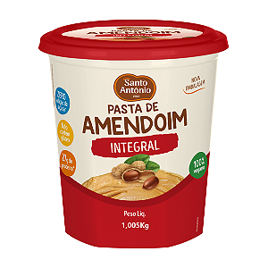 PASTA DE AMENDOIM INTEGRAL POTE 1,005KG