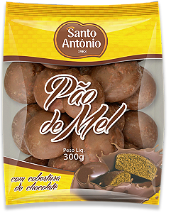 BISCOITO PÃO DE MEL C/ CHOCOLATE PCT 260G
