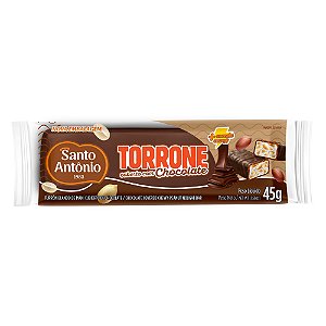 TORRONE DE AMENDOIM C/ CHOCOLATE 45G