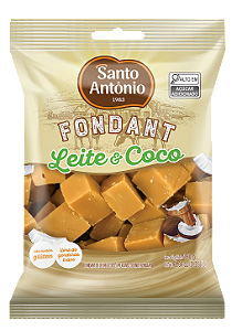FONDANT DE LEITE C/ COCO PEDAÇOS PCT 160G