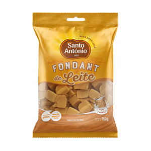 FONDANT DE LEITE PEDAÇOS PCT 160G