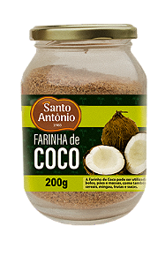 FARINHA DE COCO VIDRO 200G