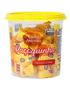 PAÇOCA ROLHA TRADICIONAL POTE 510G 34 UN X 15G