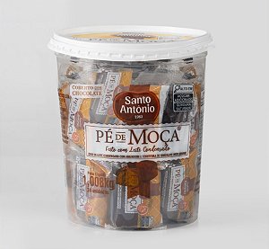 PÉ DE MOÇA C/ CHOCOLATE POTE 1,008KG 24 UN X 42G