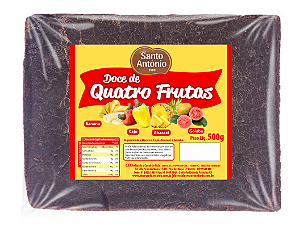 DOCE DE QUATRO FRUTAS 500G