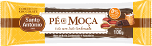 PÉ DE MOÇA C/ CHOCOLATE BARRA 100G
